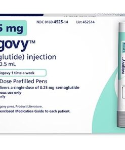 Buy Wegovy 0.25mg (Semaglutide) sales